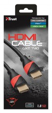 Trust Gaming GXT 730 HDMI kábel (21082) Tv kiegészítők - Kábel / csatlakozó - Hdmi kábel - 329248