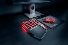 Trust GXT 888 Assa Gamer egykezes billentyűzet Iroda és számítástechnika - Billentyűzet / billentyűzet szett - Vezetékes - 344623