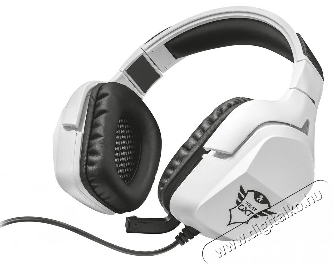 Trust GXT 354 Creon 7.1 Bass Vibration Gamer USB Headset (22054) Audio-Video / Hifi / Multimédia - Fül és Fejhallgatók - Fejhallgató mikrofonnal / headset - 334149