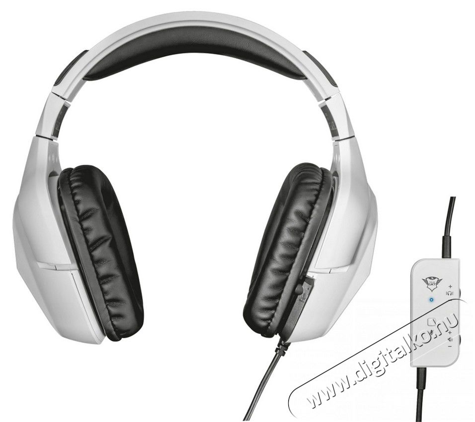 Trust GXT 354 Creon 7.1 Bass Vibration Gamer USB Headset (22054) Audio-Video / Hifi / Multimédia - Fül és Fejhallgatók - Fejhallgató mikrofonnal / headset - 334149