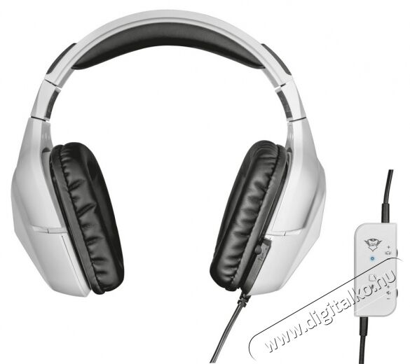Trust GXT 354 Creon 7.1 Bass Vibration Gamer USB Headset (22054) Audio-Video / Hifi / Multimédia - Fül és Fejhallgatók - Fejhallgató mikrofonnal / headset - 334149