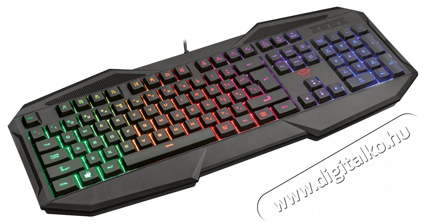 Trust GXT 830-RW Avonn Gamer billenytűzet HU (22509) Iroda és számítástechnika - Billentyűzet / billentyűzet szett - Vezetékes - 334053
