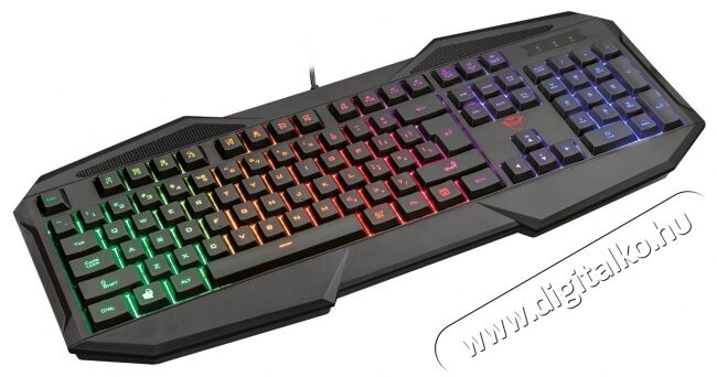 Trust GXT 830-RW Avonn Gamer billenytűzet HU (22509) Iroda és számítástechnika - Billentyűzet / billentyűzet szett - Vezetékes - 334053