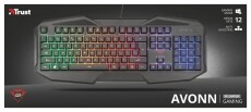 Trust GXT 830-RW Avonn Gamer billenytűzet HU (22509) Iroda és számítástechnika - Billentyűzet / billentyűzet szett - Vezetékes - 334053