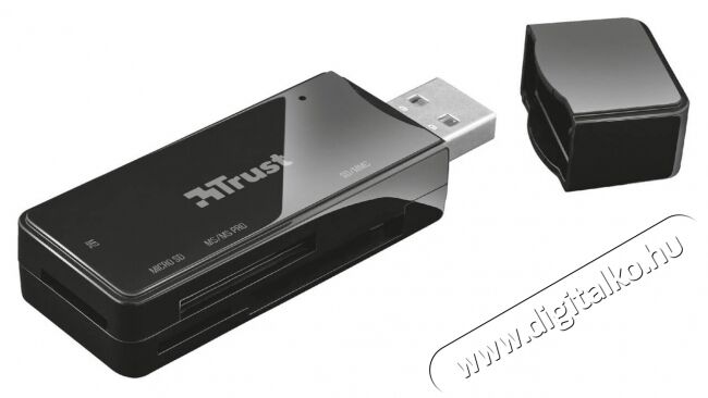 Trust Nanga USB 2.0 kártyaolvasó Memória kártya / Pendrive - Kártya olvasó - 346129