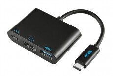 Trust USB-C Multiport Adapter - 21260 Iroda és számítástechnika - Notebook kiegészítő - USB hub / elosztó - 329255