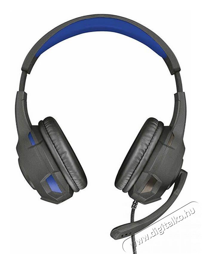 Trust GXT 307B Ravu Gaming Headset PS4-hez - kék Audio-Video / Hifi / Multimédia - Fül és Fejhallgatók - Fejhallgató mikrofonnal / headset - 348523