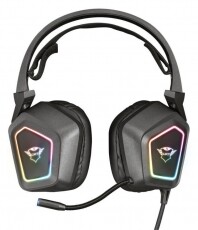 Trust GXT 450 Blizz RGB 7.1 Gamer fejhallgató (23191) Audio-Video / Hifi / Multimédia - Fül és Fejhallgatók - Fejhallgató mikrofonnal / headset - 348525