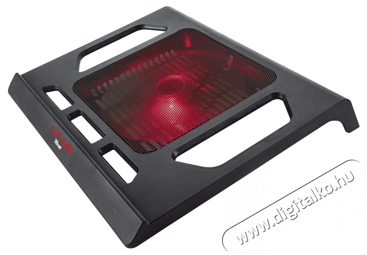 Trust GXT 220 Notebook Cooling Stand gamer hűtőpad (20159) Iroda és számítástechnika - Notebook kiegészítő - USB laptop hűtő - 313293