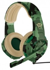 Trust GXT 310C Radius Gamer headset (22207) - jungle camo Audio-Video / Hifi / Multimédia - Fül és Fejhallgatók - Fejhallgató mikrofonnal / headset - 331208