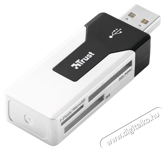 Trust Robson Mini Card Reader USB 2.0 kártyaolvasó - 15298 Memória kártya / Pendrive - Kártya olvasó - 313317