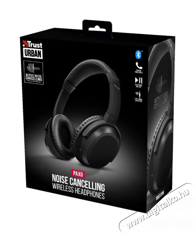 Trust Paxo Bluetooth fejhallgató (22451) Audio-Video / Hifi / Multimédia - Fül és Fejhallgatók - Fejhallgató mikrofonnal / headset - 341913