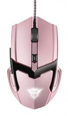 Trust GXT 101P Gav USB gamer egér (23093) - rózsaszín Iroda és számítástechnika - Egér - Vezetékes egér - 351496