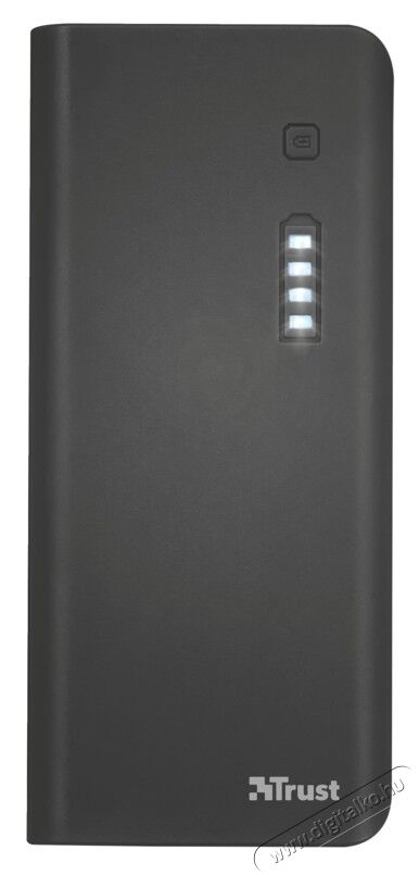 Trust Urban Primo Powerbank 13000mAh (21689) - fekete Mobil / Kommunikáció / Smart - Powerbank / Külső akkumulátor és töltő - 336634