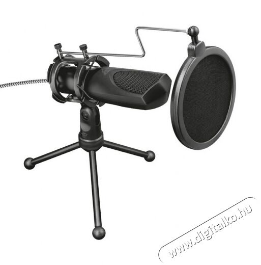 Trust Gaming GXT232 Mantis Mikrofon Fotó-Videó kiegészítők - Mikrofon - Puska mikrofon - 351611