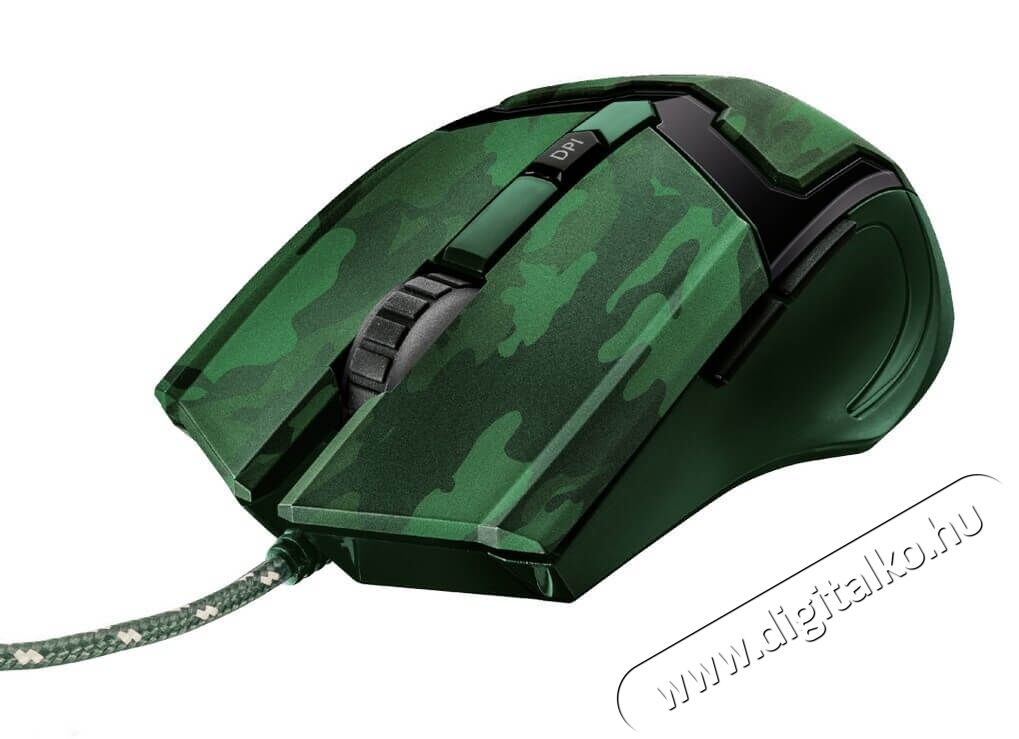 Trust Gaming GXT 101D Gav Optical Mouse - jungle - 22793 Iroda és számítástechnika - Egér - Vezetékes egér - 341290