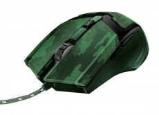 Trust Gaming GXT 101D Gav Optical Mouse - jungle - 22793 Iroda és számítástechnika - Egér - Vezetékes egér - 341290