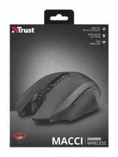 Trust GXT 115 Macci vezeték nélküli Gamer egér (22417) Iroda és számítástechnika - Egér - Vezeték nélküli egér - 339663