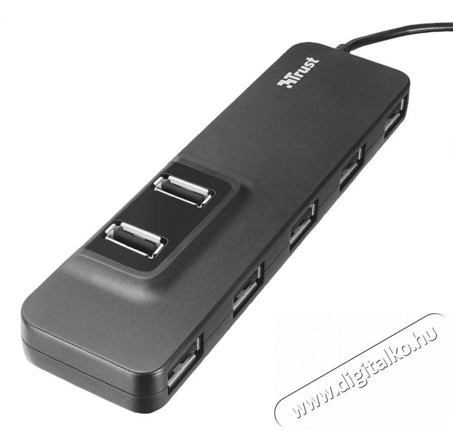Trust Oila 7 portos USB 2.0 HUB (20576) Iroda és számítástechnika - Notebook kiegészítő - USB hub / elosztó - 318138