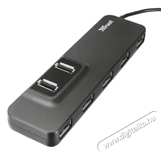 Trust Oila 7 portos USB 2.0 HUB (20576) Iroda és számítástechnika - Notebook kiegészítő - USB hub / elosztó - 318138