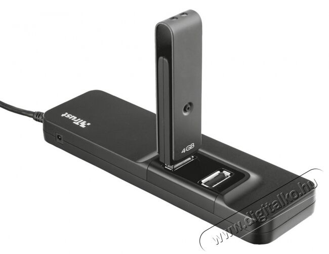 Trust Oila 7 portos USB 2.0 HUB (20576) Iroda és számítástechnika - Notebook kiegészítő - USB hub / elosztó - 318138