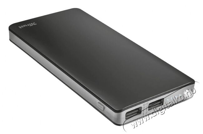 Trust Primo Thin powerbank 10000mAh - fekete Mobil / Kommunikáció / Smart - Powerbank / Külső akkumulátor és töltő - 344383