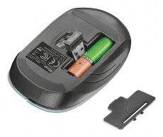 Trust Aera Wireless Mouse - blue - 22373 Iroda és számítástechnika - Egér - Vezeték nélküli egér - 342582