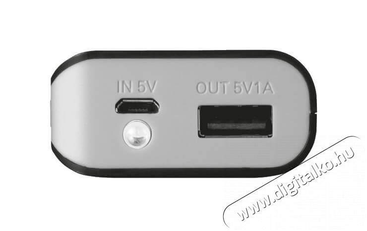 Trust Urban Primo Powerbank 4400mAh (21224) - fekete Mobil / Kommunikáció / Smart - Powerbank / Külső akkumulátor és töltő - 317017