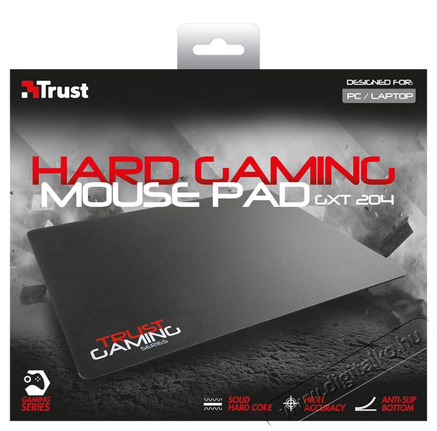 Trust GXT 204 Hard Gamer egérpad (20423) Iroda és számítástechnika - Egér - Egérpad - 322110