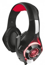 Trust GXT 313 Nero Gamer headset (21601) Audio-Video / Hifi / Multimédia - Fül és Fejhallgatók - Fejhallgató mikrofonnal / headset - 318522