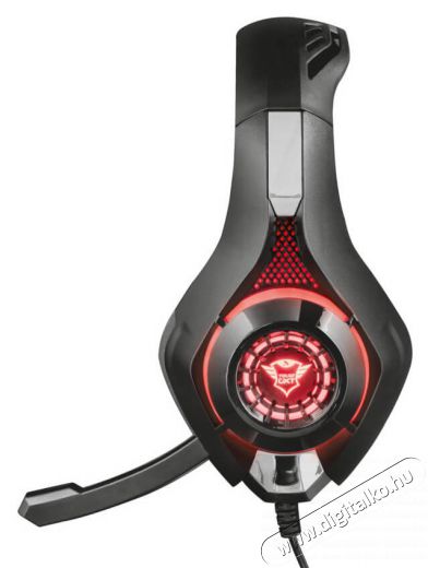 Trust GXT 313 Nero Gamer headset (21601) Audio-Video / Hifi / Multimédia - Fül és Fejhallgatók - Fejhallgató mikrofonnal / headset - 318522