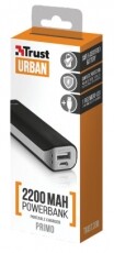 Trust Urban Primo Powerbank 2200mAh (21221) - fekete Mobil / Kommunikáció / Smart - Powerbank / Külső akkumulátor és töltő - 313333