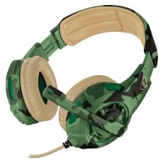 Trust GXT 310C Radius Gamer headset (22207) - jungle camo Audio-Video / Hifi / Multimédia - Fül és Fejhallgatók - Fejhallgató mikrofonnal / headset - 331208