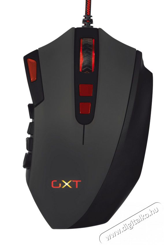 Trust GXT 166 MMO Gamer Laser egér (19816) Iroda és számítástechnika - Egér - Vezetékes egér - 307413