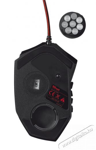 Trust GXT 166 MMO Gamer Laser egér (19816) Iroda és számítástechnika - Egér - Vezetékes egér - 307413