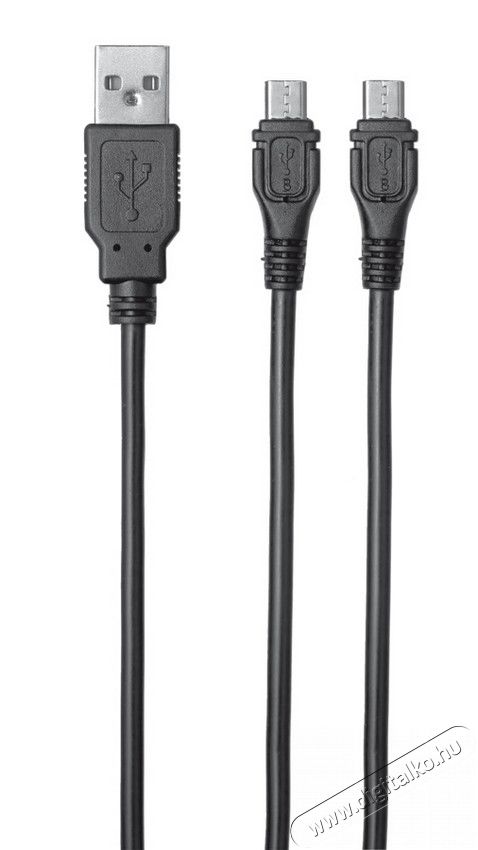 Trust GXT 222 PS4 Duo adat- és töltőkábel 3.5m (20165) Iroda és számítástechnika - Játék konzol - Kiegészítő - 322108
