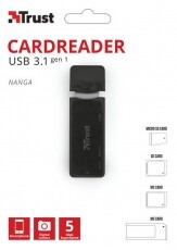 Trust Nanga kártyaolvasó USB 3.1 (21935) Memória kártya / Pendrive - Kártya olvasó - 320406