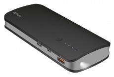 Trust Omni Ultra Fast 10000 mAh powerbank w/ USB-C (21858) Mobil / Kommunikáció / Smart - Powerbank / Külső akkumulátor és töltő - 331561