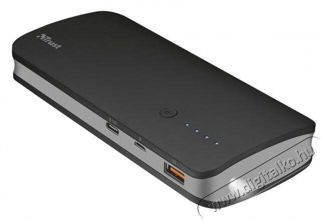 Trust Omni Ultra Fast 10000 mAh powerbank w/ USB-C (21858) Mobil / Kommunikáció / Smart - Powerbank / Külső akkumulátor és töltő - 331561