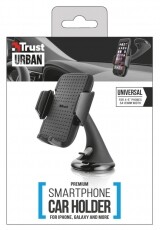 Trust prémium autós okostelefon állvány (20398) Mobil / Kommunikáció / Smart - Mobiltelefon kiegészítő / tok - Tartó / rögzítő / állvány - 313307
