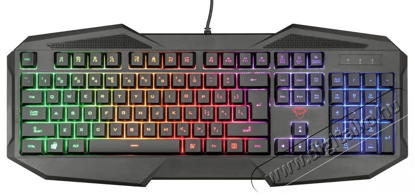 Trust GXT 1180RW Gamer szett Iroda és számítástechnika - Billentyűzet / billentyűzet szett - Vezetékes - 345911