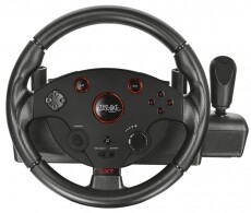 Trust GXT288 Force Vibration Steering Wheel PC/PS3 gamer kormány + pedál (20293) Iroda és számítástechnika - Számítógép tartozék - PC kontroller - 313300