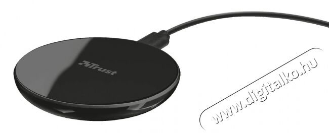Trust Primo Wireless Charger - black - 22816 Mobil / Kommunikáció / Smart - Mobiltelefon kiegészítő / tok - Hálózati-, autós töltő - 341304