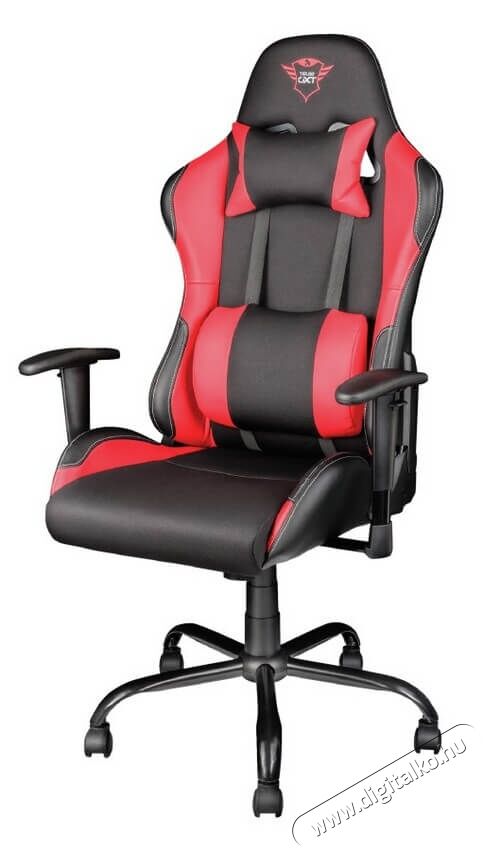 Trust GXT 707R Resto Gamer szék (22692) - piros/fekete Háztartás / Otthon / Kültér - Egyéb háztartási termék - 338806