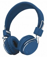 Trust Ziva összehajtható headset (21823) - kék Audio-Video / Hifi / Multimédia - Fül és Fejhallgatók - Fejhallgató mikrofonnal / headset - 332830