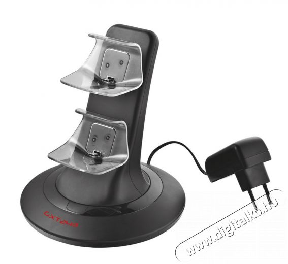 Trust GXT 243 PS4 Duo töltő (19818) Iroda és számítástechnika - Játék konzol - Kiegészítő - 322109