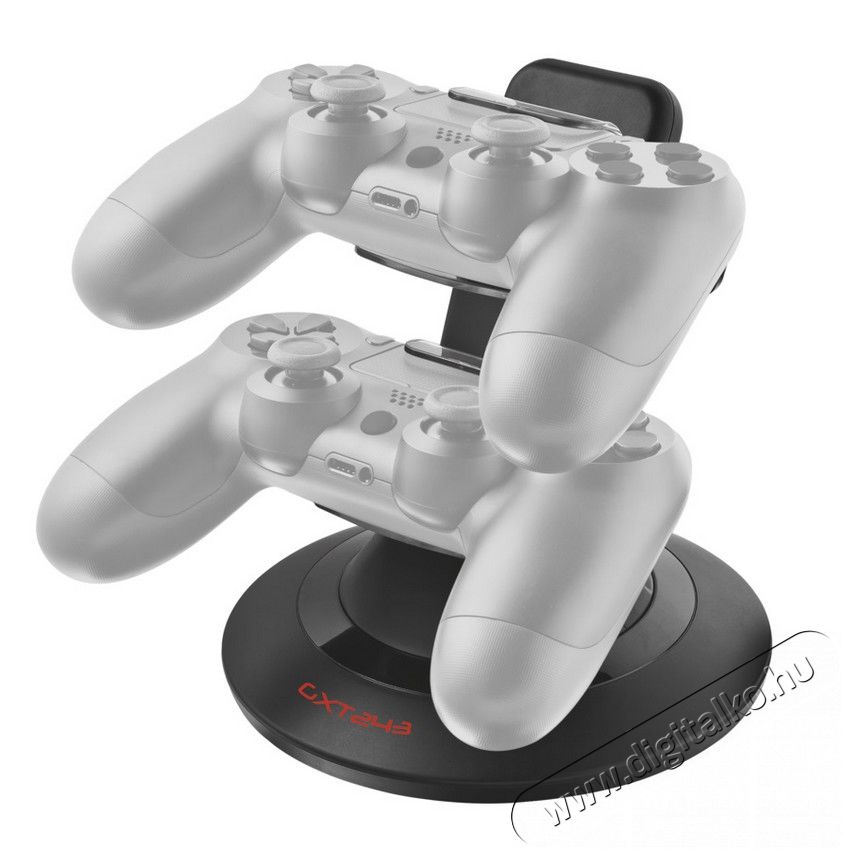 Trust GXT 243 PS4 Duo töltő (19818) Iroda és számítástechnika - Játék konzol - Kiegészítő - 322109