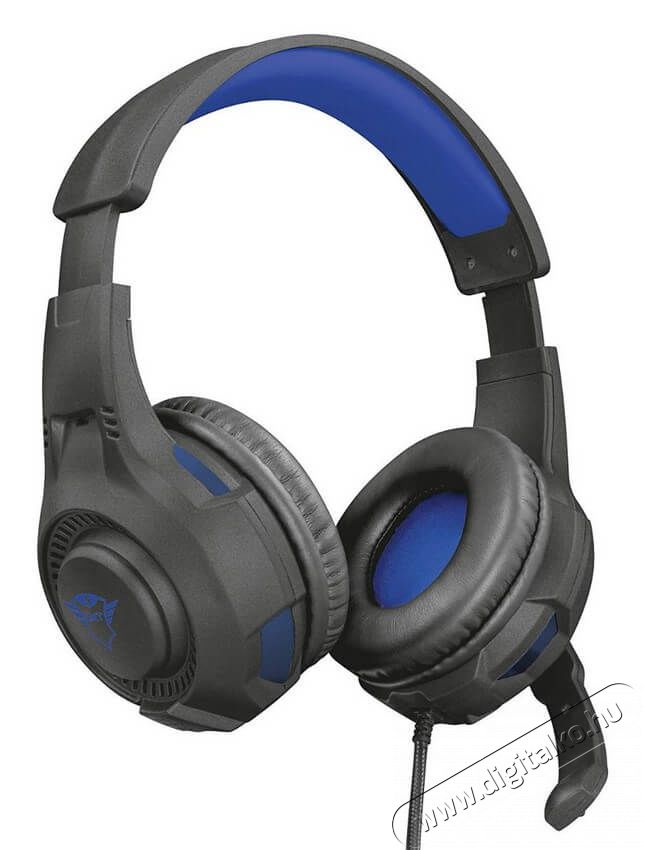 Trust GXT 307B Ravu Gaming Headset PS4-hez - kék Audio-Video / Hifi / Multimédia - Fül és Fejhallgatók - Fejhallgató mikrofonnal / headset - 348523