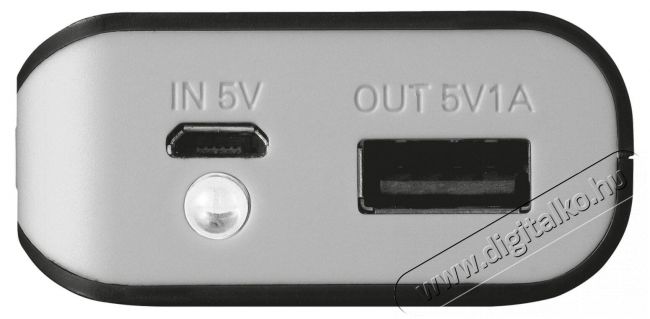Trust Primo Powerbank 5200mAh (21635) - fekete Mobil / Kommunikáció / Smart - Powerbank / Külső akkumulátor és töltő - 322871
