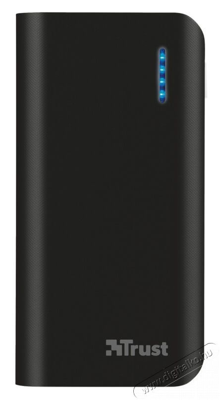 Trust Primo Powerbank 5200mAh (21635) - fekete Mobil / Kommunikáció / Smart - Powerbank / Külső akkumulátor és töltő - 322871